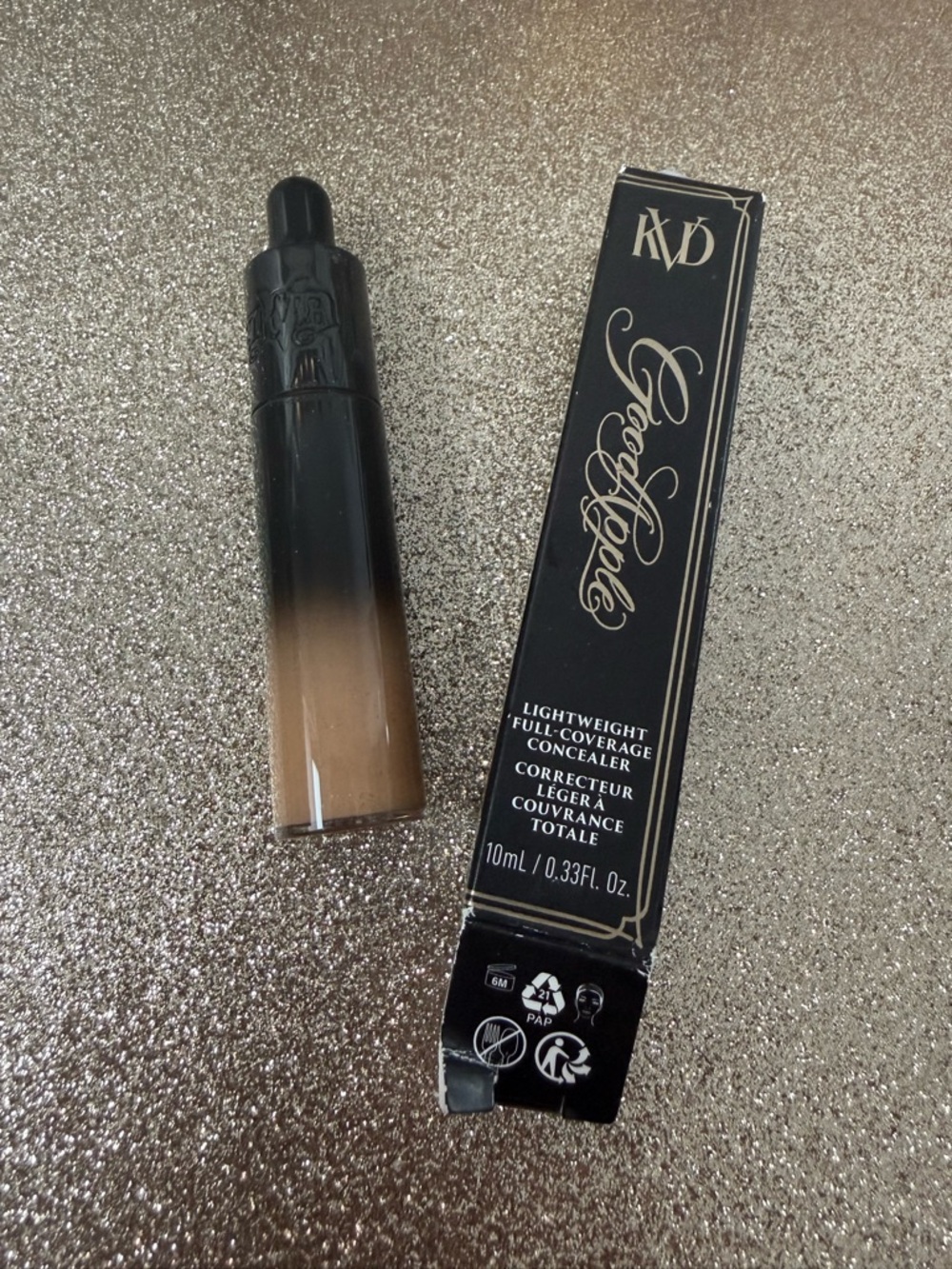 *NEW*10ml* MED 131*KVD* Good Apple Lightweight Full-Coverage Concealer